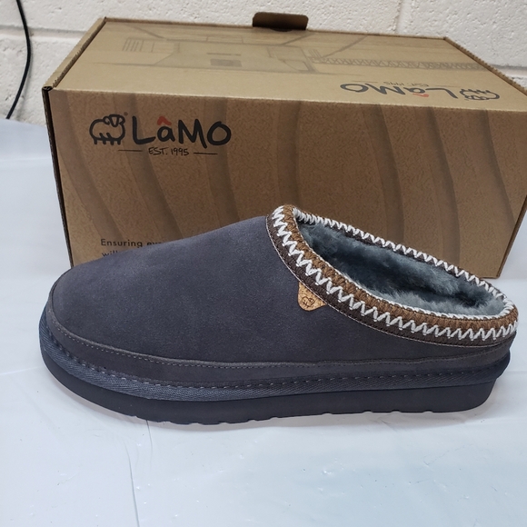 lamo slippers jules color charcoal size6-10 available - Picture 5 of 7